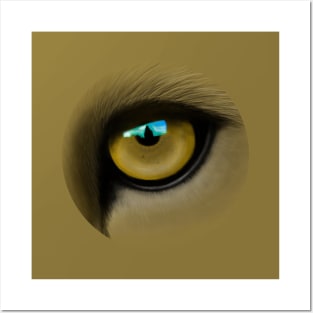 Eye of the Lion T-Shirt Mug Apparel Hoodies Sticker Gift Posters and Art